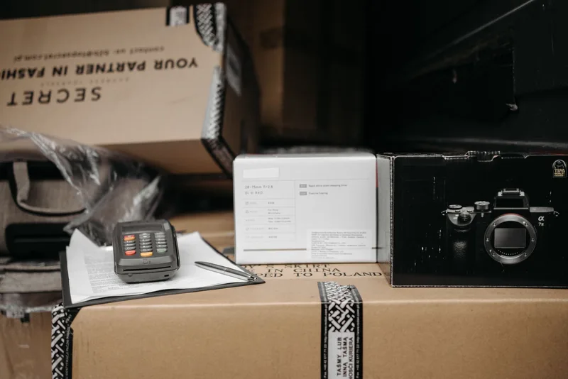 Assorted packages ready for shipment, representing a completed order after cart recovery